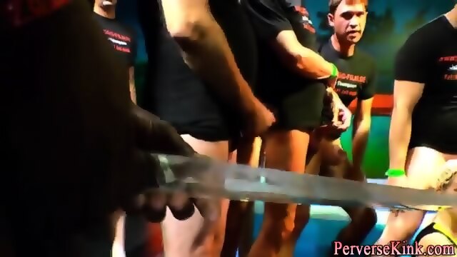 Whore Used As Pee Urinal