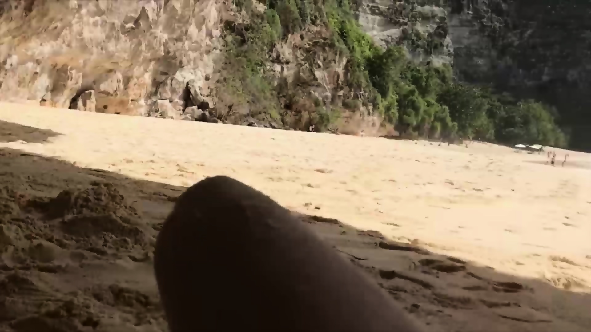 mature la plage devant voyeur