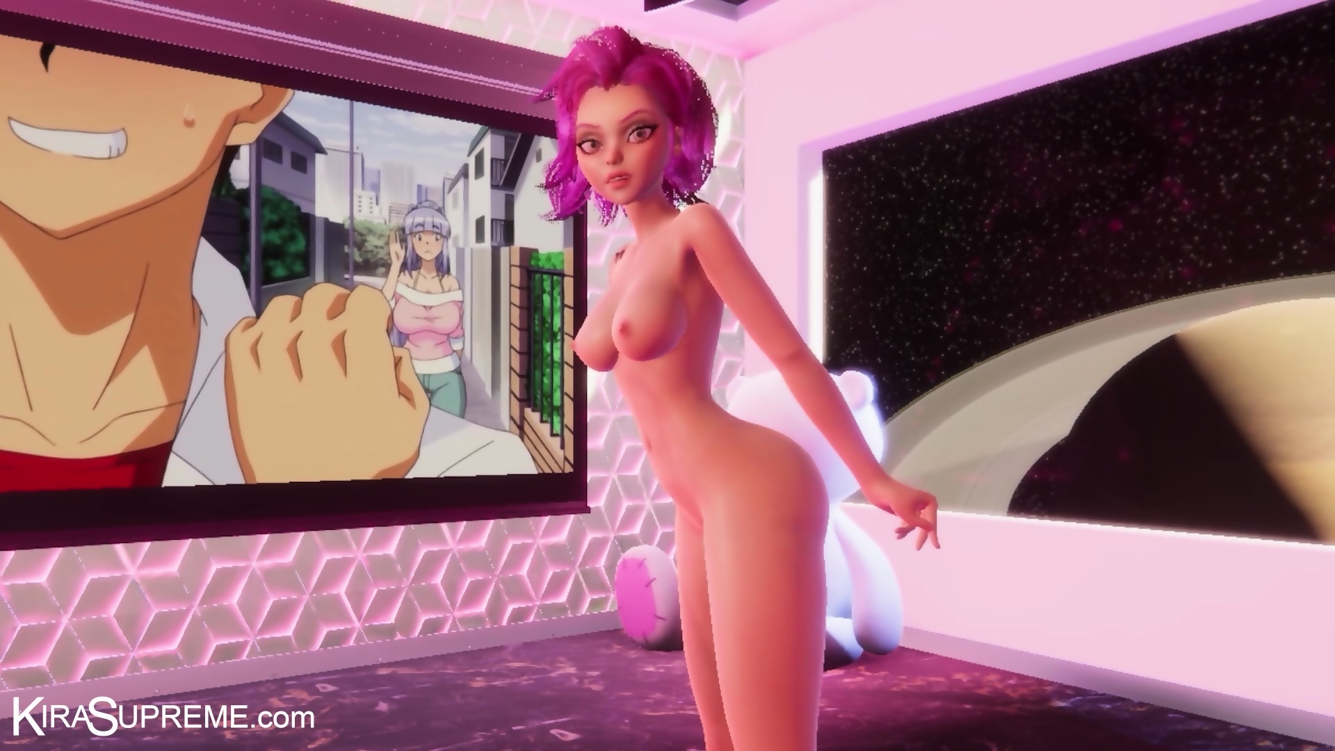 AI Sex Robot Cums On Webcam - Kira Supreme photo