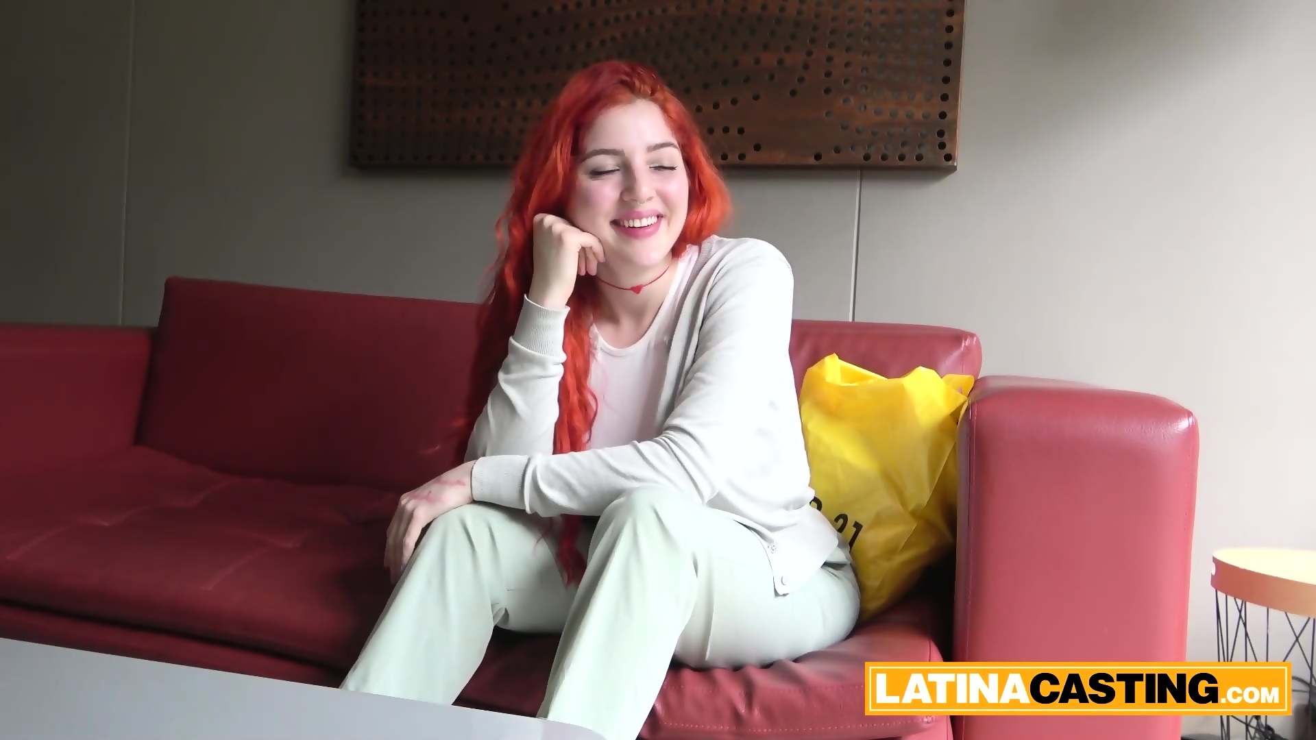 Shy Redhead Latina Teen Fucked Hard In Interview