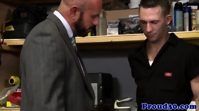 Mature Facialized Bears Ass Fingered By Jock