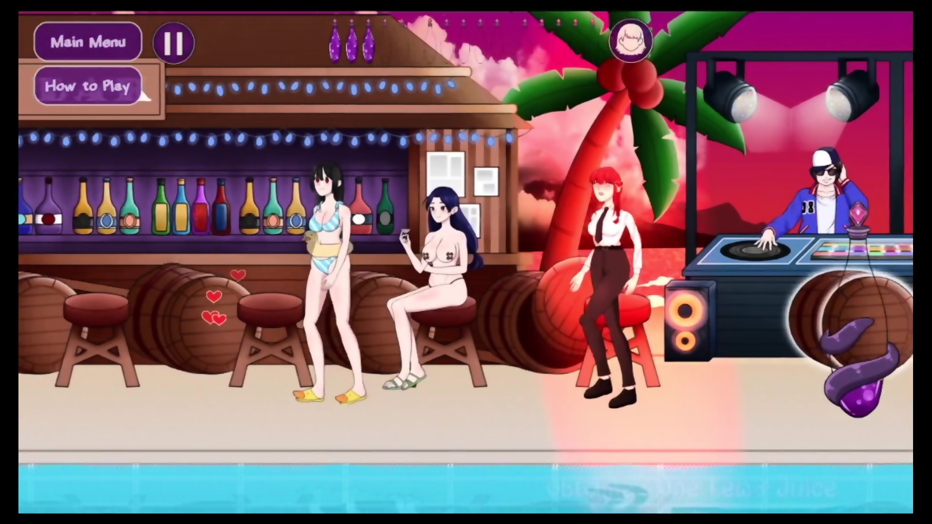 Tentacle Beach Party NEW GAMEPLAY + ANIME CHARACTER image pic
