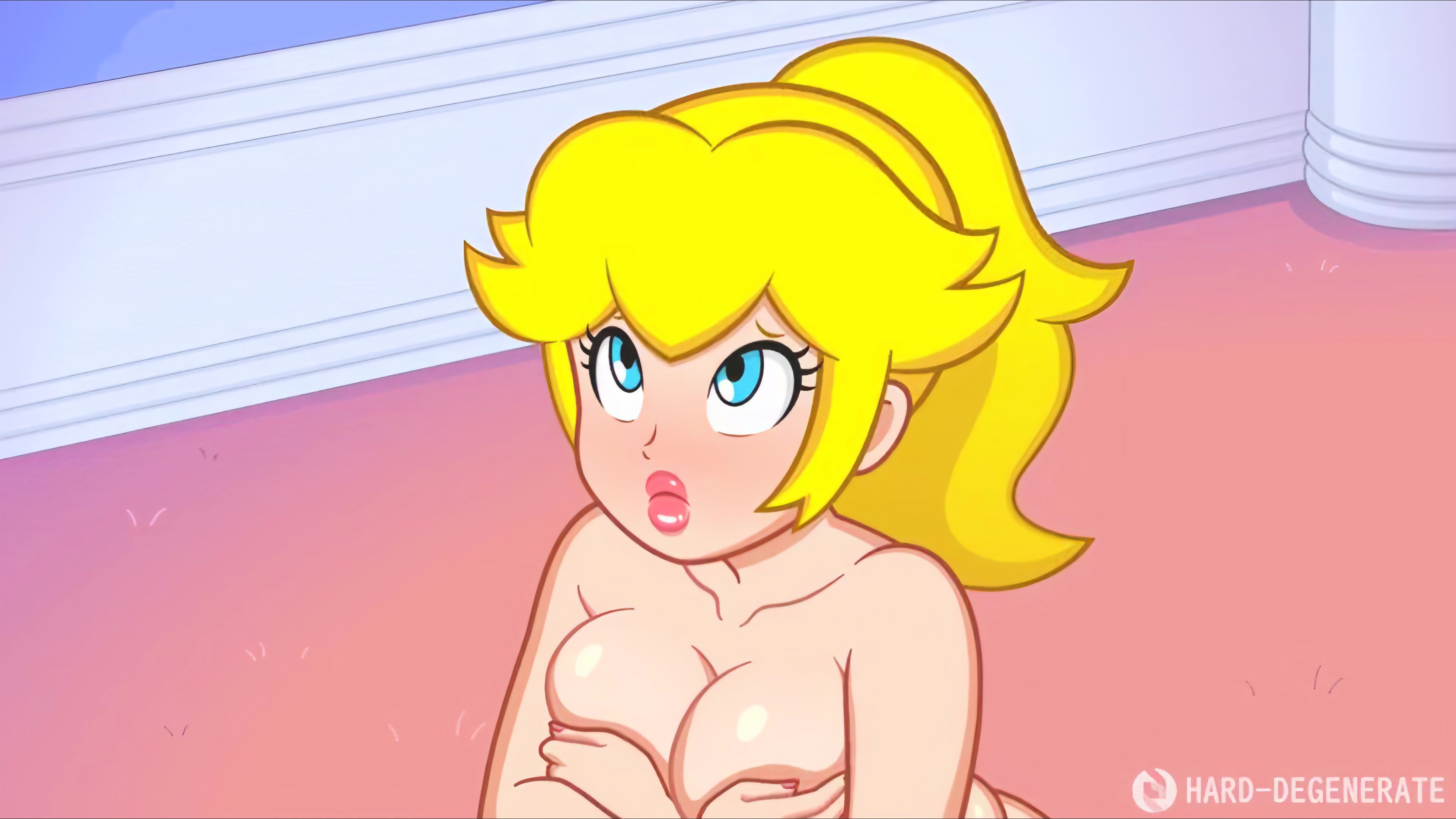 Princesse peach nue