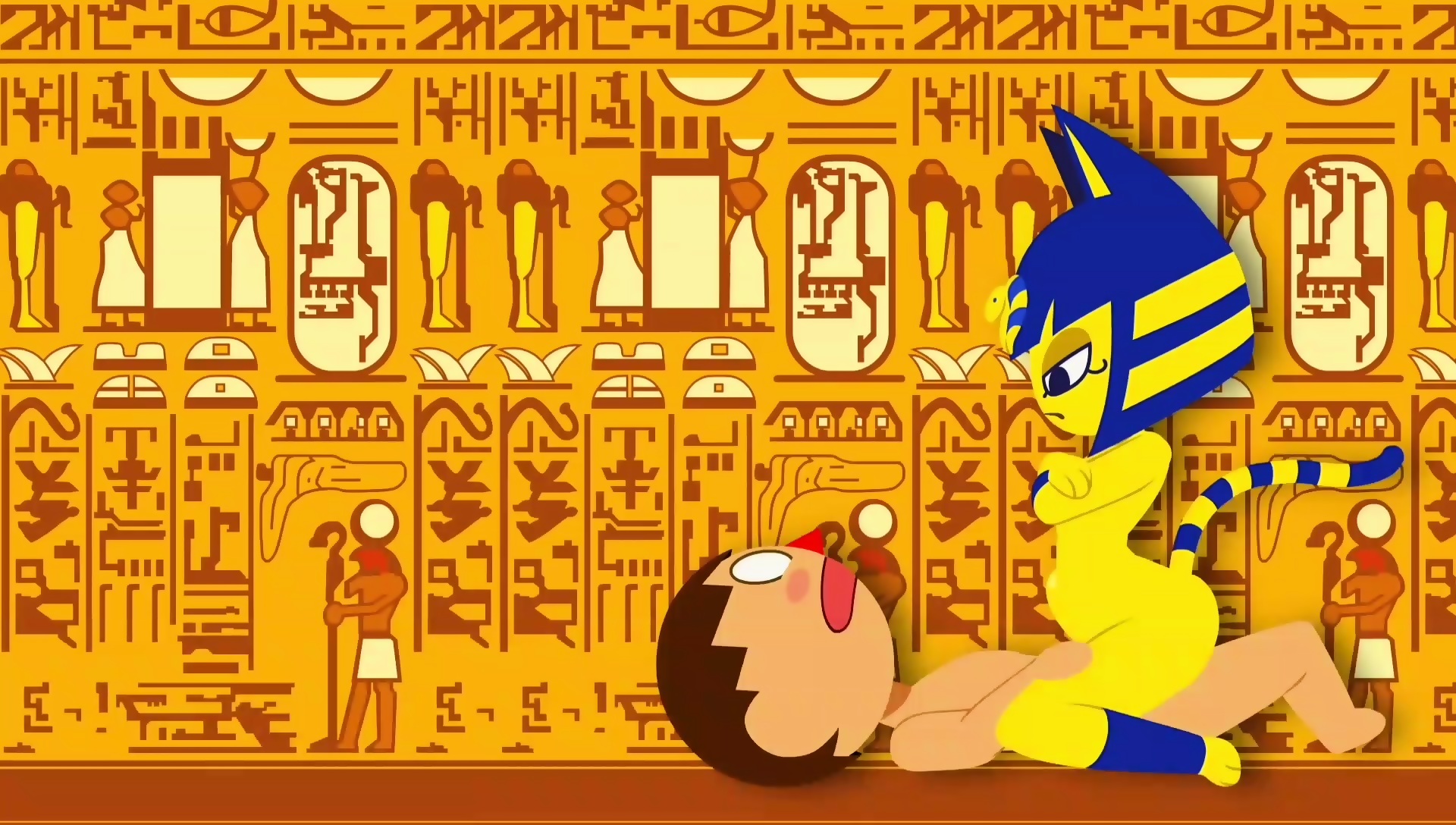 Ankha dance porn