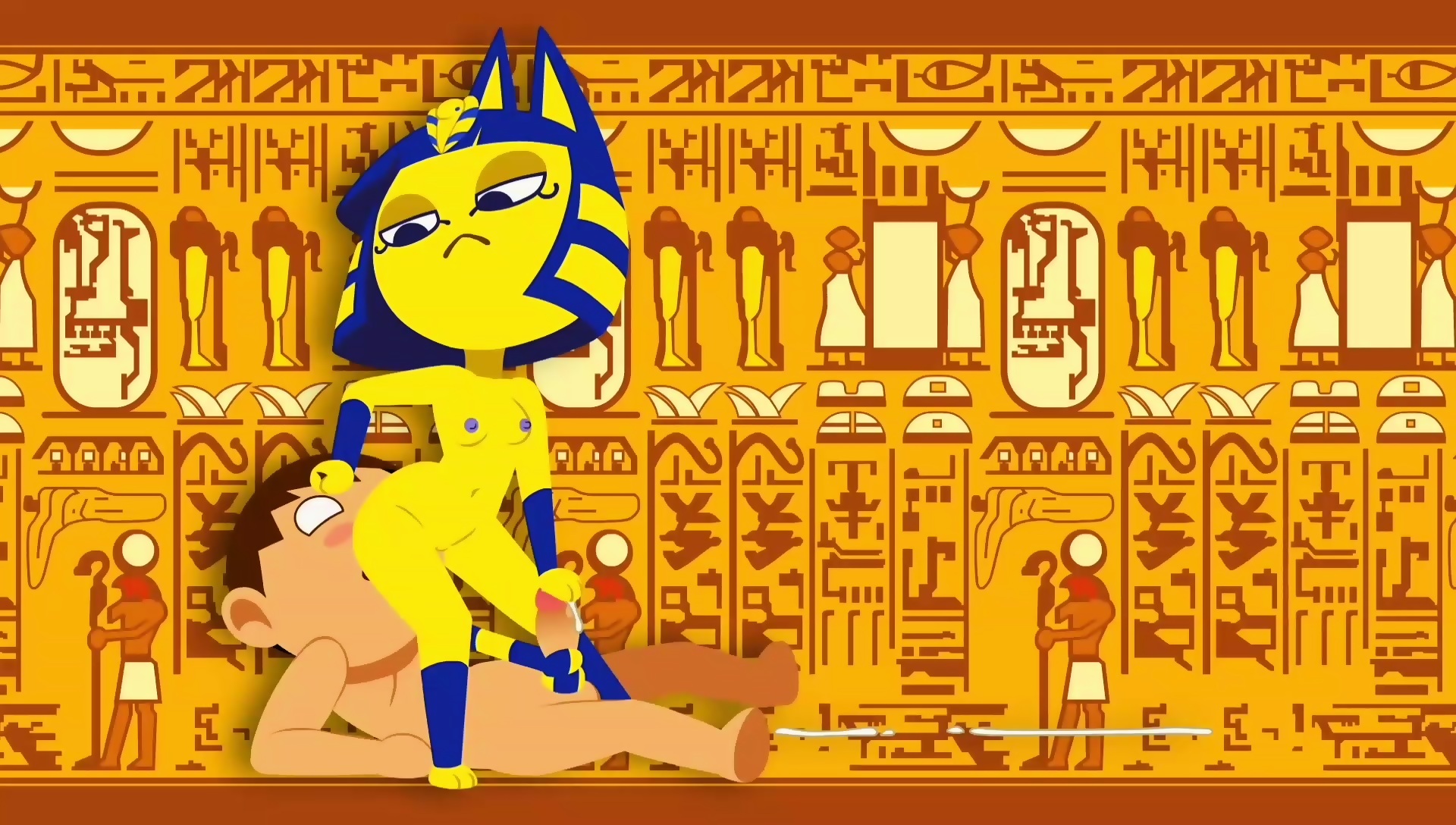 Ankha dancing nsfw