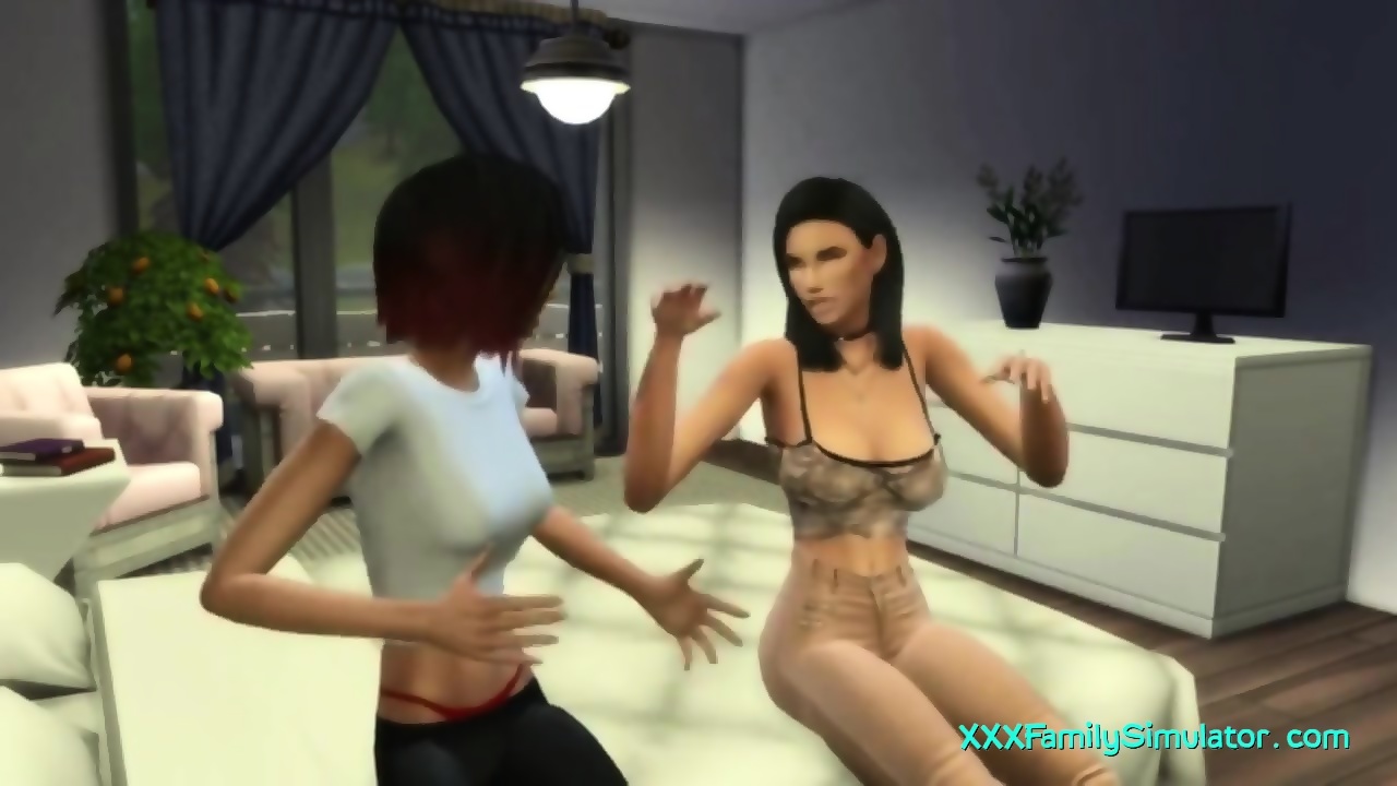 3D Mom and Son Family Sex Game Animation