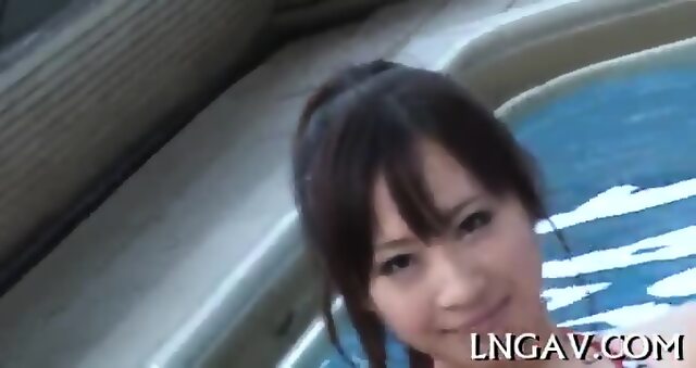 Balls Sucking Asian Whore