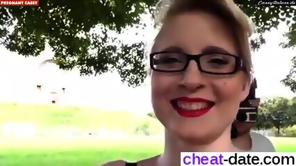 Affair On Cheat-meet - Preggo Casey At The Battle Of The Nation