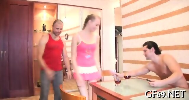 Tight Cunt Ravished By Studs