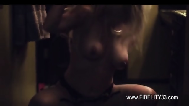 Breasty Bitch Fucked Over The Huge Couch