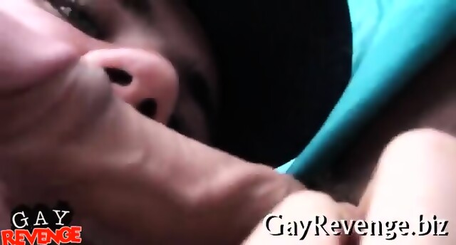 Gay Sucks And Rides Cock So Hard