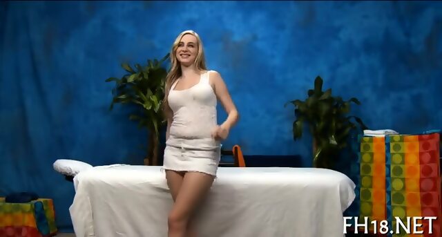 Slippery And Sensual Massage