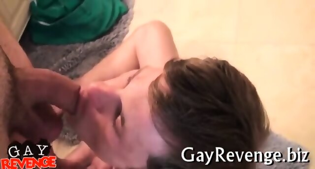 Guy Licks Cock Enjoys It In Ass