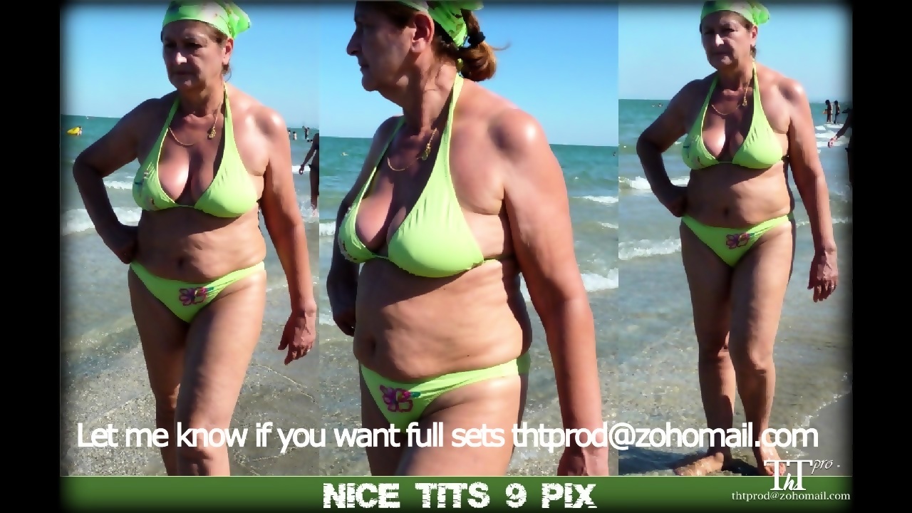 Matures And Grannies Big Tits Bbw Beach Candid