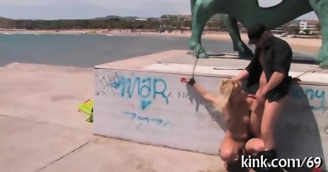Public Humiliation For A Sex Whore