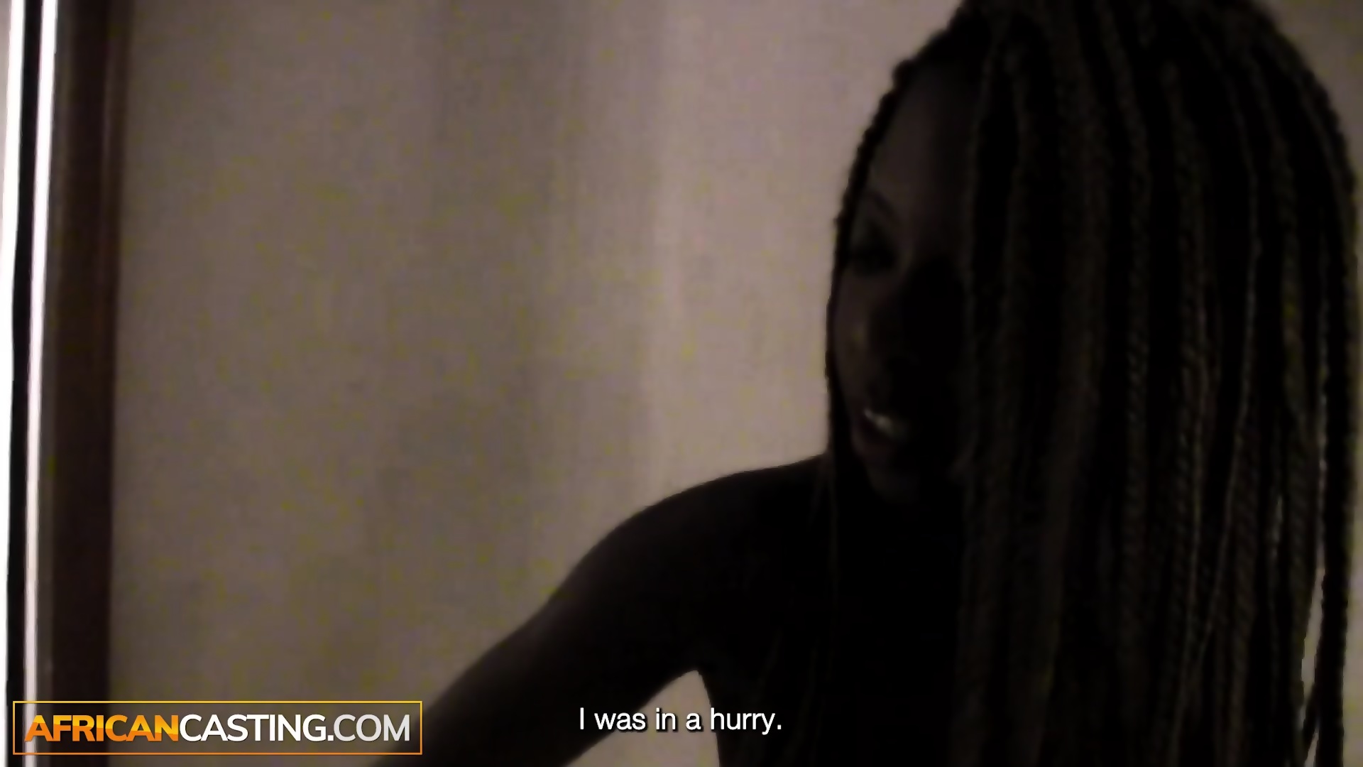 Real Amateur Ebony Stripper Backshots In Interracial Sex Casting
