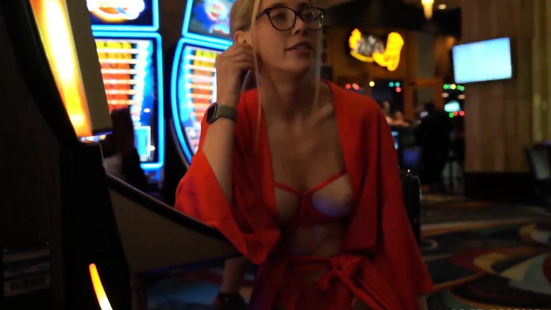 Sexy Amateur Milf Picks Up At The Casino, Fucks Him And Leaves - Dan Damage 