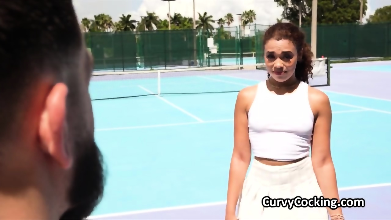 Tennis Then A Hot Fuck With Ebony Cutie