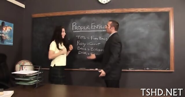 Schoolgirl Behaving Badly