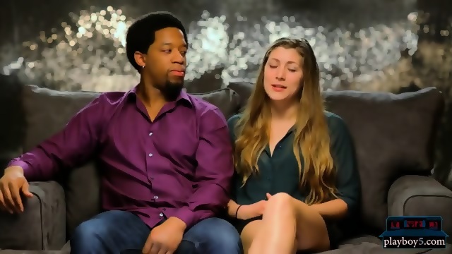Interracial Couple Finds Blonde For Their First Threesome - EPORNER