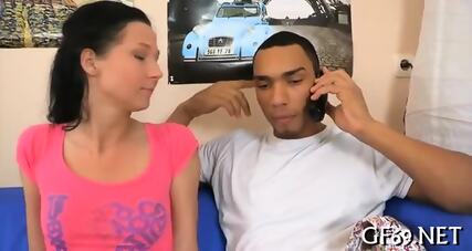 Virgin Babe Gets Lusty Examination