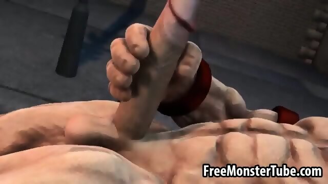 Blue Skinned 3d Babe Getting Fucked By The Juggernaut