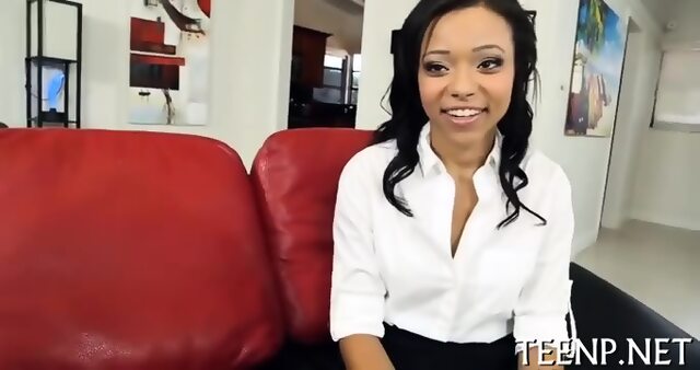 Dude Satisfies Seductive Nymph