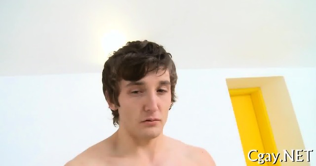 Glazy facial cumshot for stud