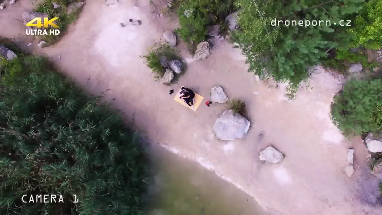 Nude Beach Sex, Voyeurs Video Taken By A Drone