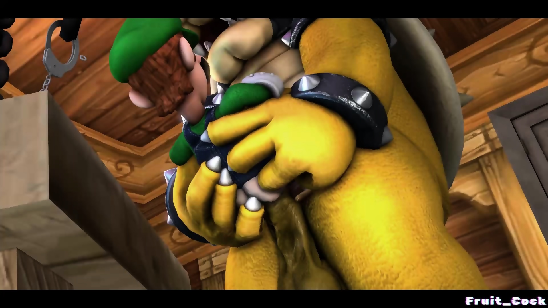 Bowser Smashes Luigi - EPORNER