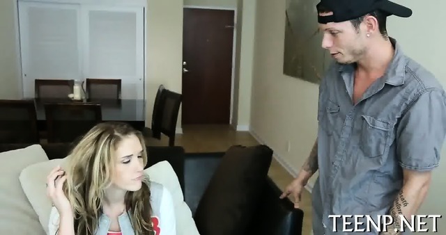 Girlie is addicted to passionate sex