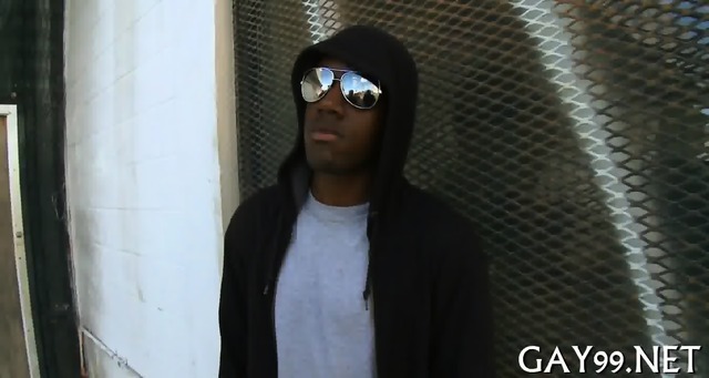 Muscle black gay fucked