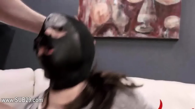 Extremely hardcore BDSM rope deepfucking with anal action