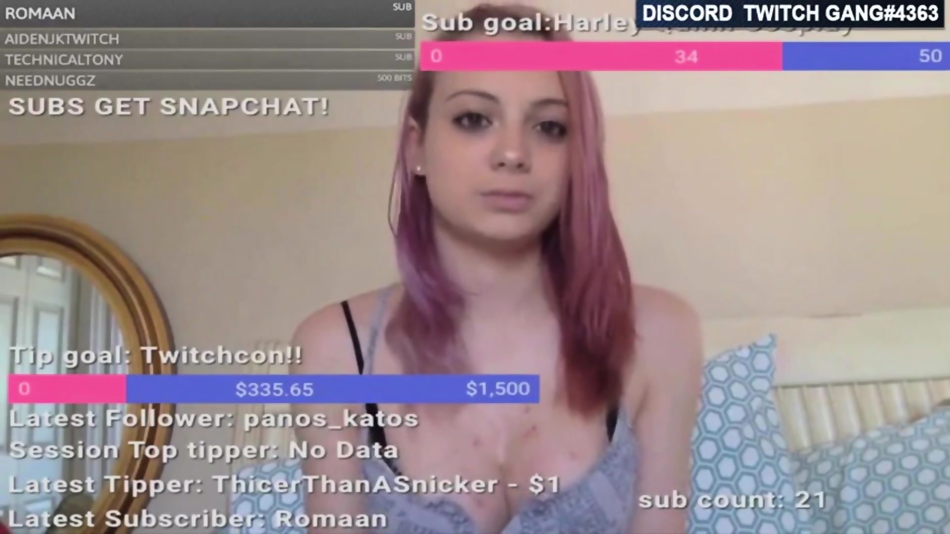 Twitch Masturbate