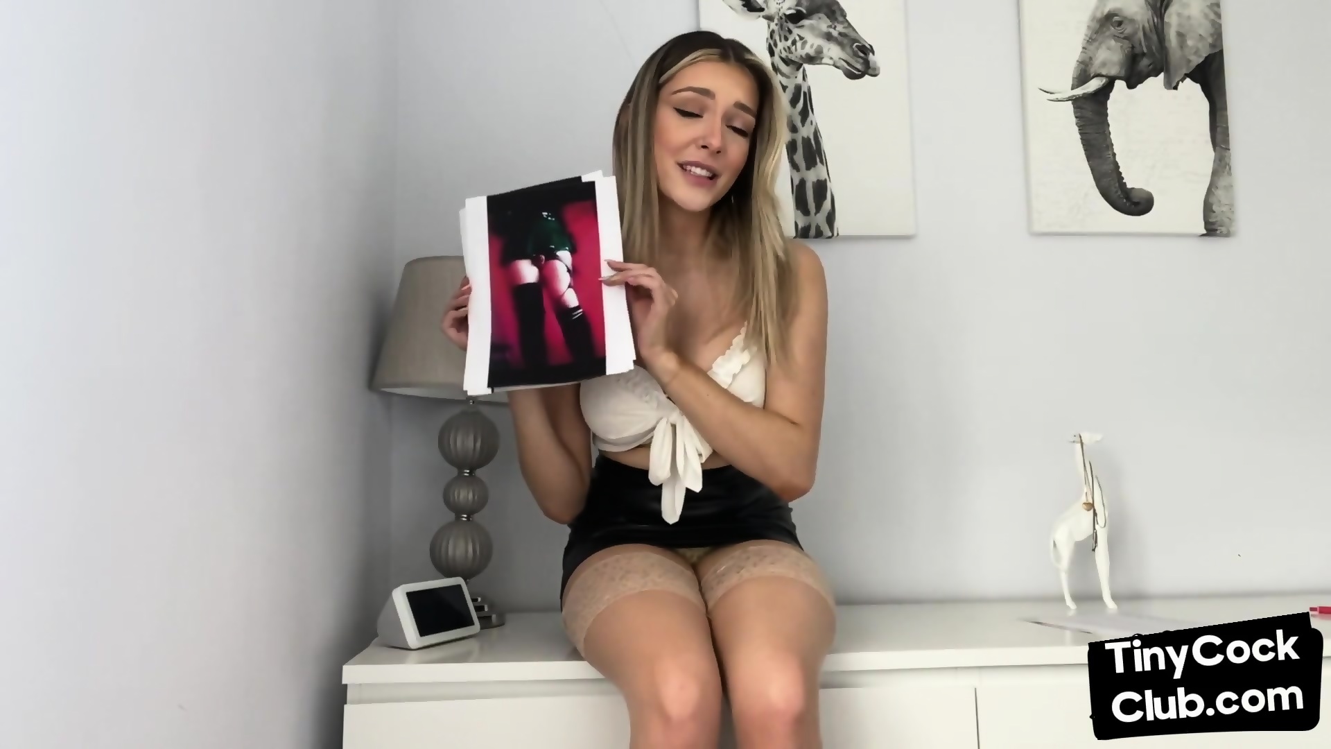 SPH Solo Brit GF Humiliates Small Dicks In Dirty Talking Vid - EPORNER