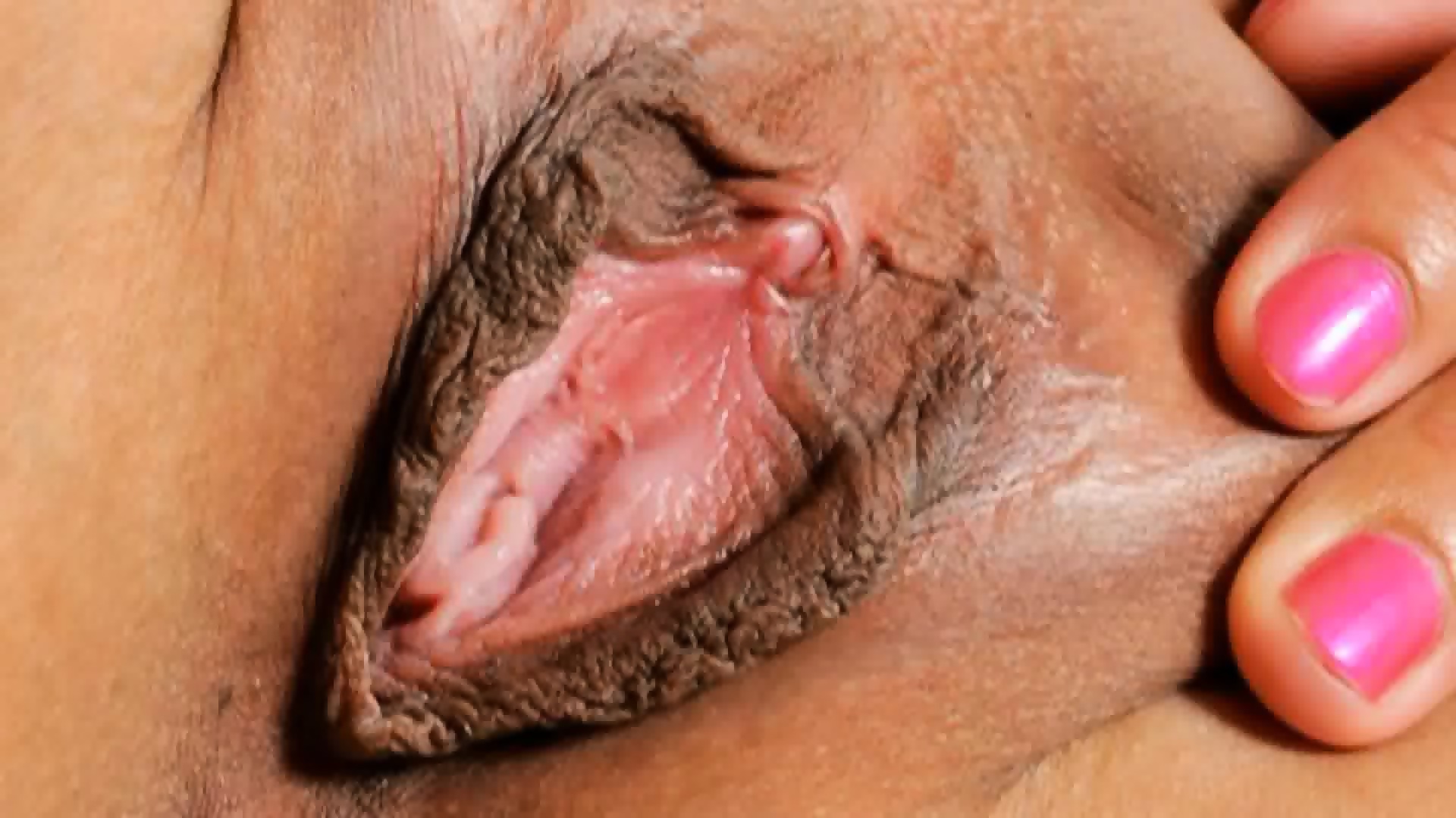 Mature Woman With Fat Hairy Pussy Is Dripping White Discharge