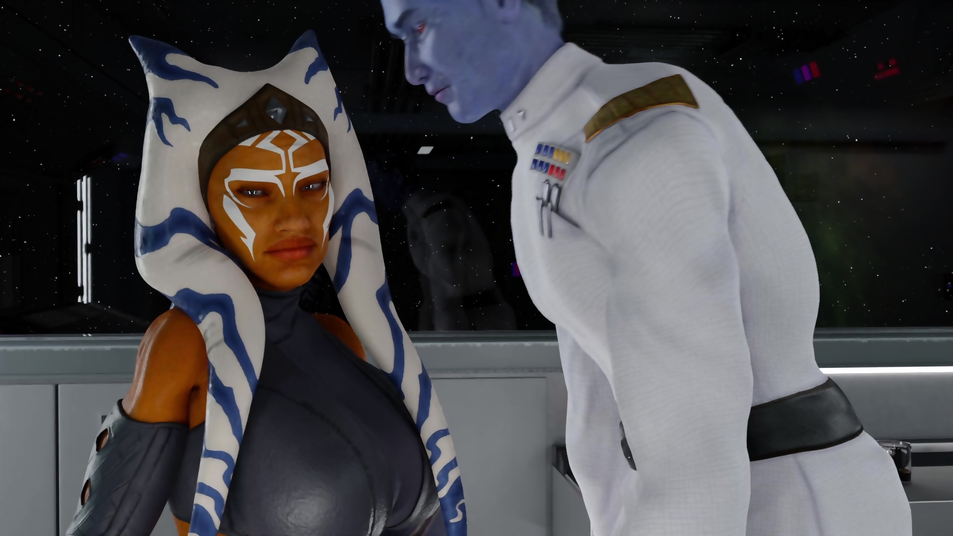 Ahsoka Tano Shemale - Ahsoka & Thrawn: Enemies (HarpToad) [Star Wars] - EPORNER