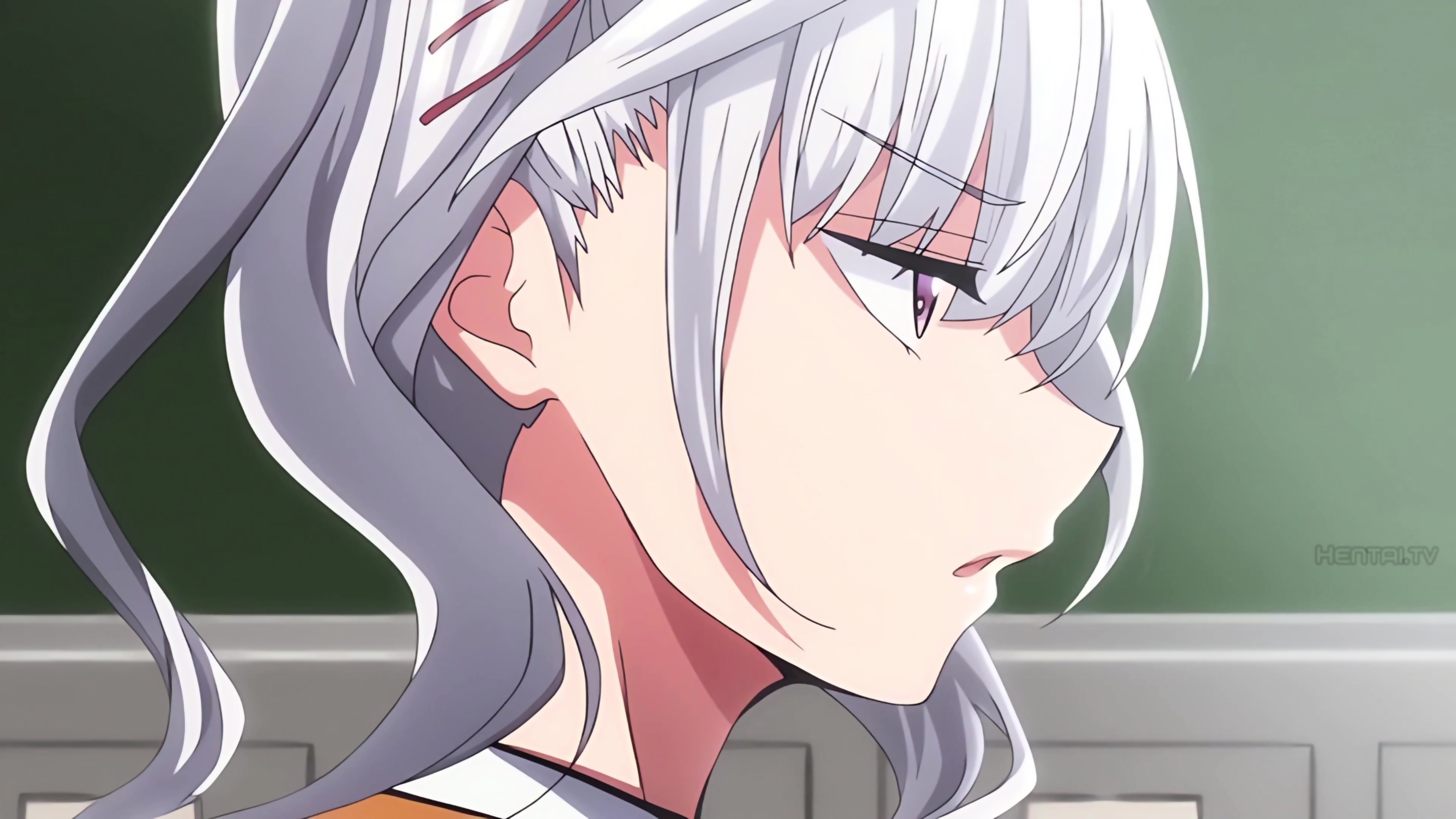 Hanime white hair